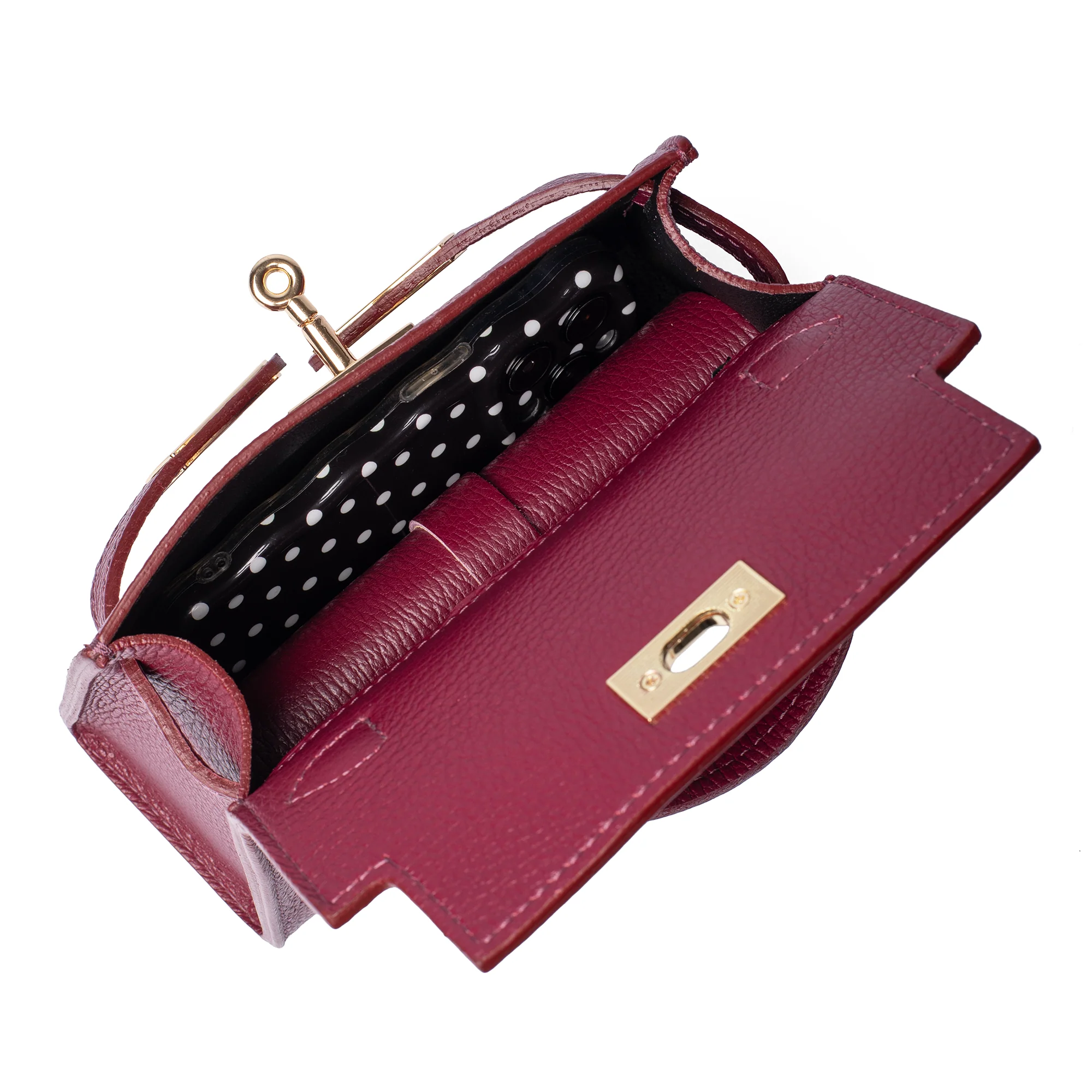 Mini Polly Top Handle Bag - Image 11