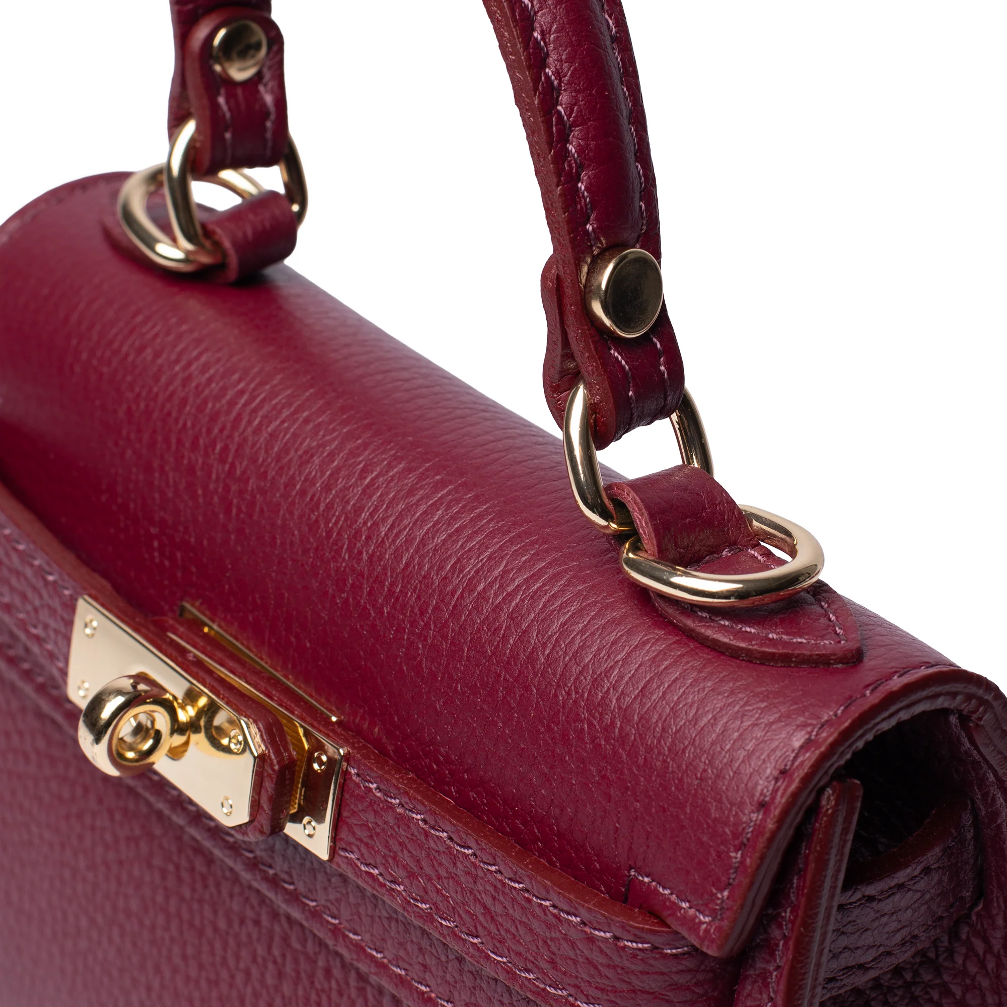 Mini Polly Top Handle Bag - Image 9