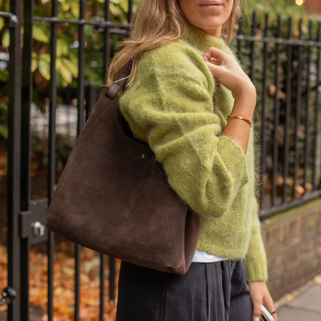 Suede Lily Tote Bag - Image 17