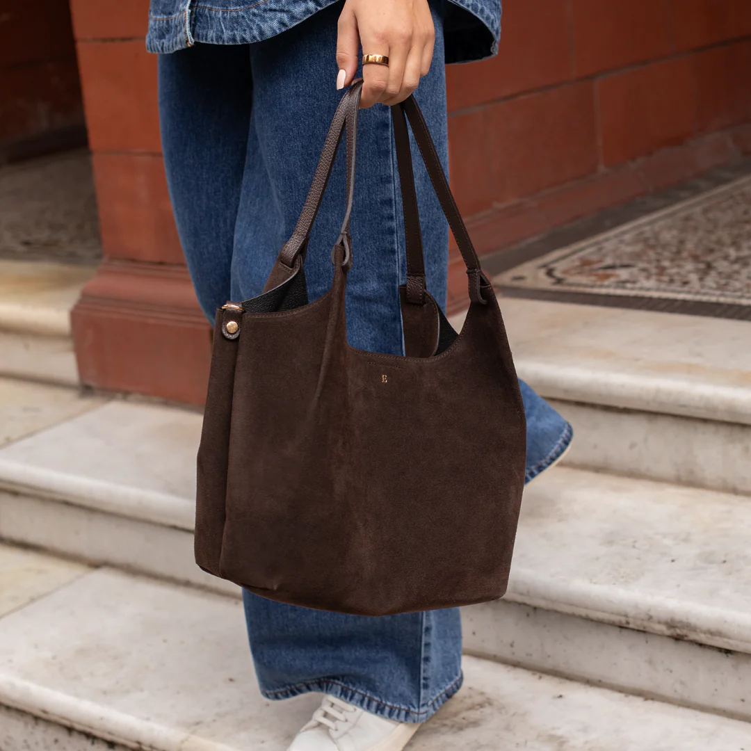 Suede Lily Tote Bag - Image 27