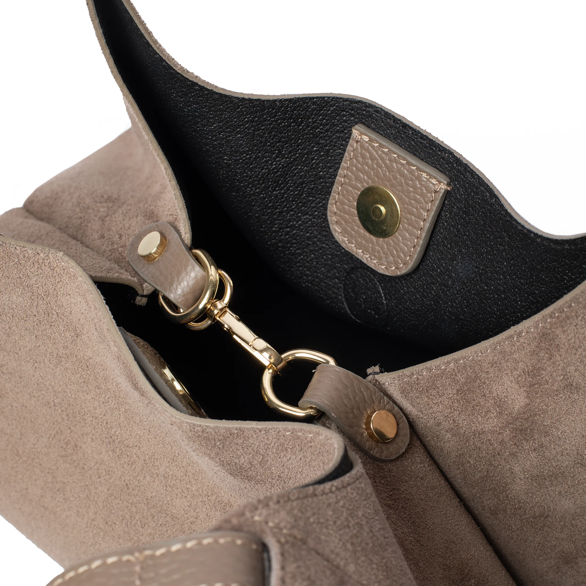 Suede Lily Tote Bag - Image 34