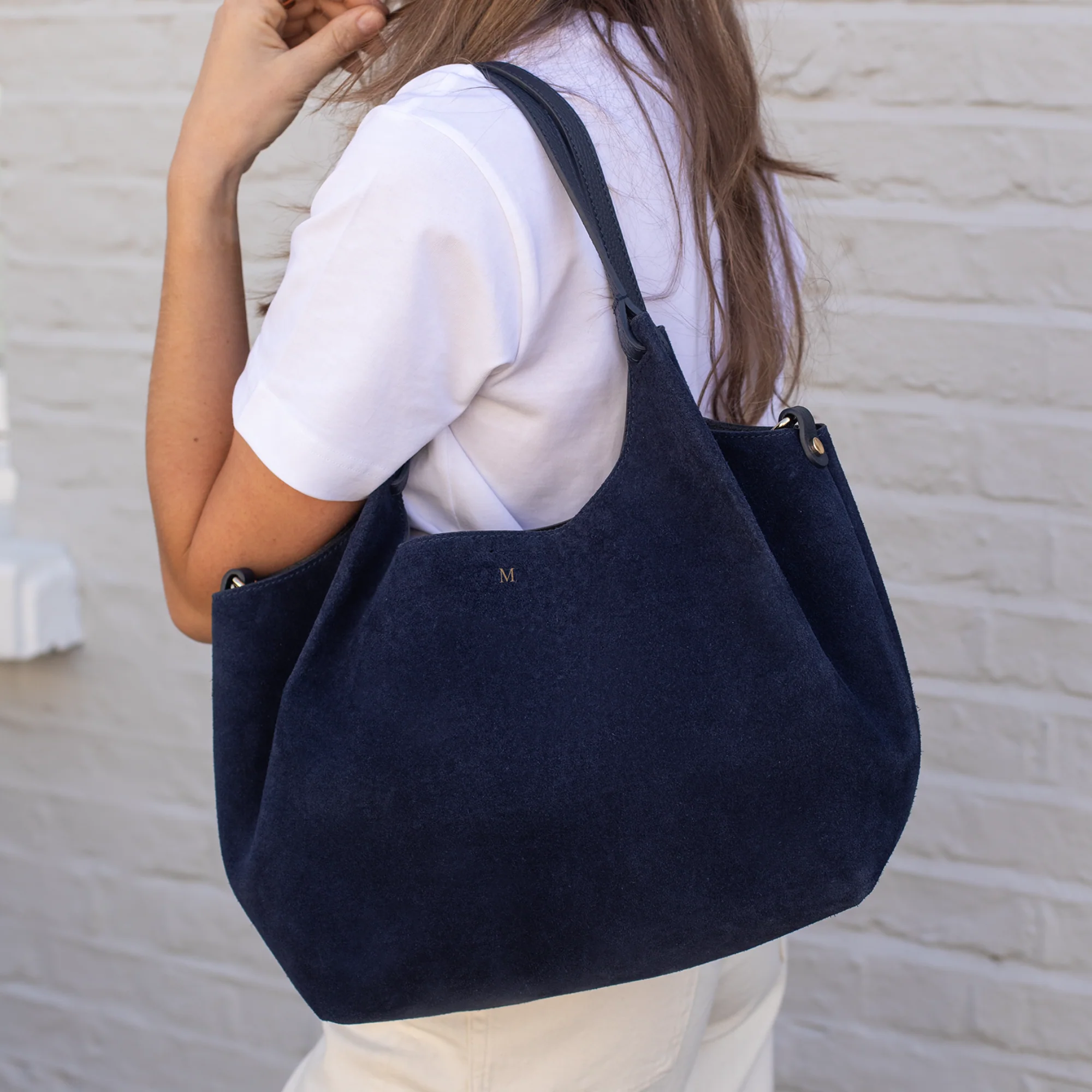 Suede Lily Tote Bag - Image 38