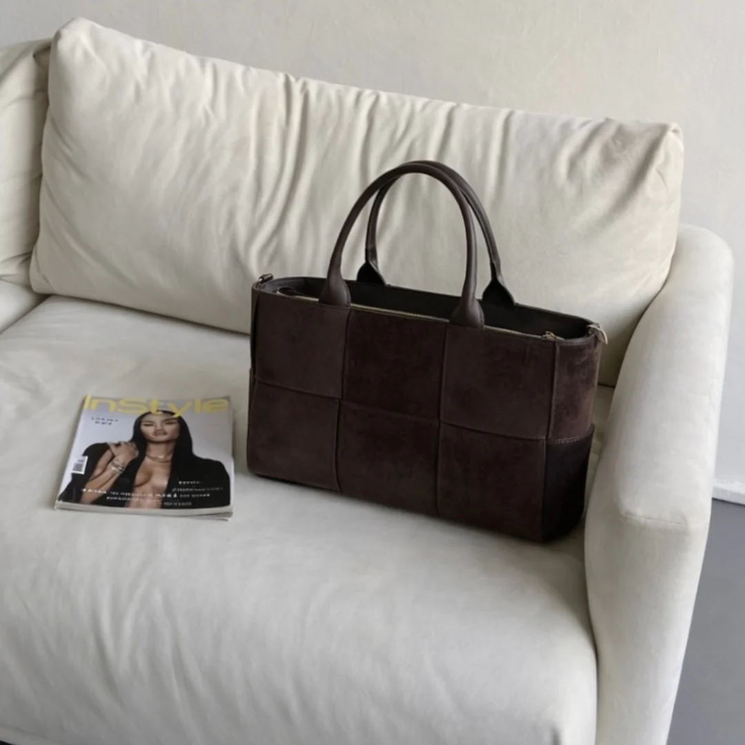 Suede Little Lettie Tote - FLASH SALE - Image 10
