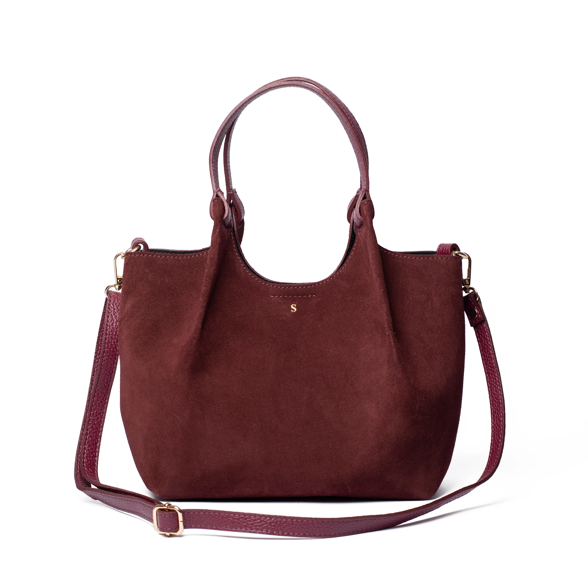 Suede Little Lily Tote Bag - Image 8