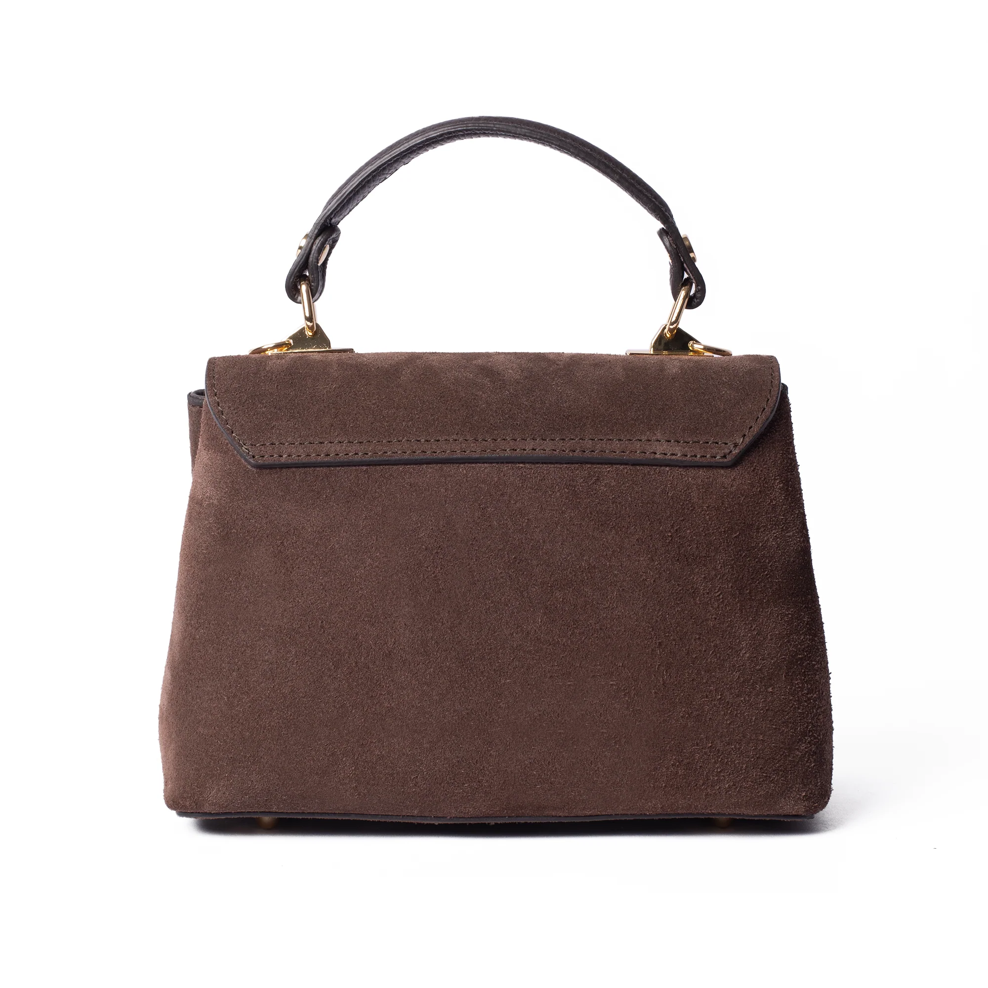 Suede Lucinda Top Handle - Image 8
