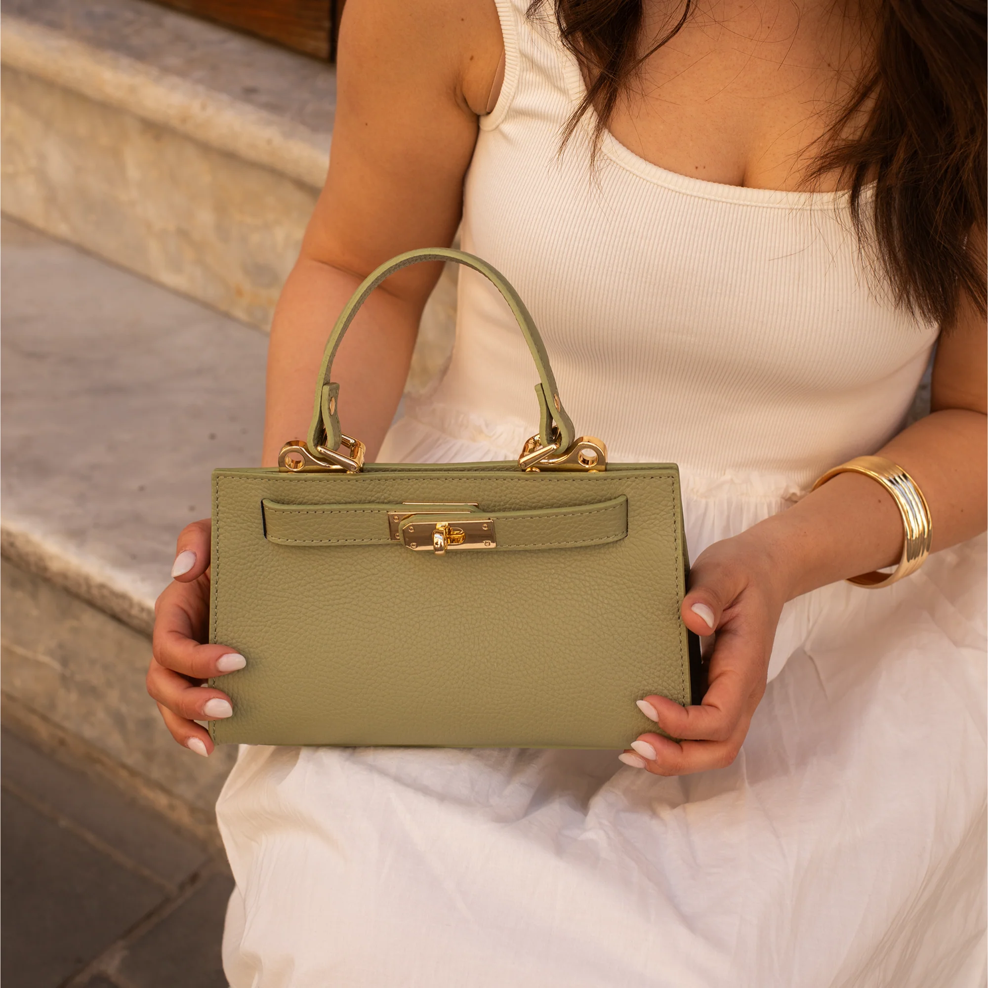 The Gigi Top Handle Bag - Image 8
